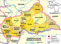 Präfekturen der Zentralafrikanischen Republik