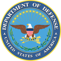 Logo der Streitkräfte der Vereinigten Staaten (offizielle englische Bezeichnung: United States Armed Forces, inoffiziell meist US military)
