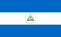 Flagge der Republik Nicaragua