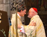 Erzbischof Woelki (li) und Reinhard Kardinal Marx (re) (2014), Archivbild