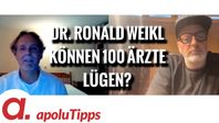 Bild: SS Video: "Interview mit Dr. Ronald Weikl – “Können 100 Ärzte lügen?”" (https://tube4.apolut.net/w/9TnhuyLbuCNcLSvDziqrv9) / Eigenes Werk