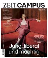 Cover ZEIT CAMPUS 1/22 (EVT: 30. November 2021) Bild: ZEIT CAMPUS Fotograf: DIE ZEIT