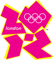 Logo der Olympischen Sommerspiele 2012 in London