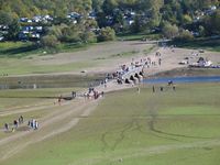 Die wieder aufgetauchte Brücke von Asel