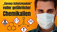 Bild: SS Video: "„Corona-Schutzmasken“ voller gefährlicher Chemikalien" (www.kla.tv/23611) / Eigenes Werk