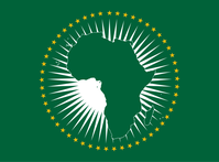 Flagge der Afrikanischen Union (AU)