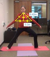 Körpervermessung: Kinect erkennt, ob die Stellung stimmt. Bild: Kyle Rector, UW