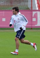 Hummels beim Training auf dem Gelände des FC Bayern München (2018)