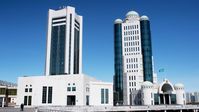 Das Parlamentsgebäude in Astana, der Hauptstadt Kasachstans Bild: Sputnik / Ilja Pitalew
