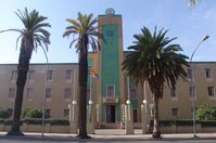 Regierungsgebäude in Asmara, der Hauptstadt von Eritrea