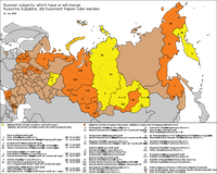 Russische Föderation mit Integrationsbemühungen (2014)