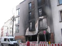 Brand Niehler Straße Bild: Polizei