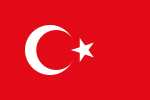 Flagge der Republik Türkei