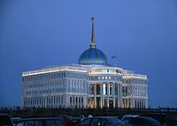 Der Ak-Orda-Präsidentenpalast