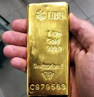 1Kg Goldbarren (Symbolbild)