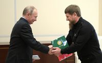 Wladimir Putin und Ramsan Kadyrow (2021)