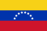 Flagge der Bolivarische Republik Venezuela