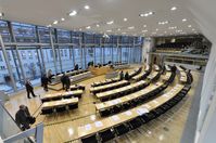 Blick in den Plenarsaal des Landtages von Sachsen-Anhalt