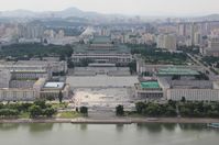 Panoramablick auf Pjöngjang