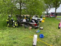 Verkehrsunfall mit Verletzten Bild: Feuerwehr