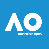 Australian Open, kurz AusOpen oder AO; auch bekannt als „Happy Slam“ Logo