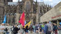 Gedenkfeier, Kölner Montagspaziergang, 17.07.2023 Bild: Felicitas Rabe