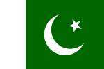 Flagge der Islamische Republik Pakistan