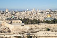 Jerusalem Altstadt mit al-Aqsa-Moschee und Felsendom. Bild: Carsten Raum / PIXELIO 