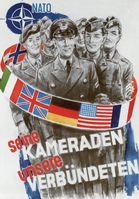 Werbeplakat für die NATO, Illustration von Helmuth Ellgaard