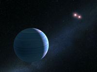 Exoplanet (Symbolbild)