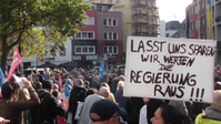 Regierungskritische Demonstration in Köln, 3.10.2022