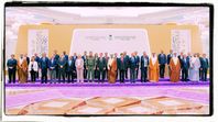Die Teilnehmer des Treffens in Dschidda am 6. August 2023.