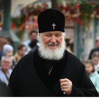 Patriarch Kyrill (2023) Bild: WLADIMIR ASTAPKOWITSCH / Sputnik