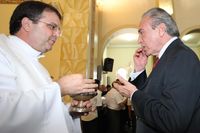 Empfang der Handkommunion