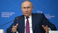 Wladimir Putin (2022) Bild: Sputnik / Alexei Maischew
