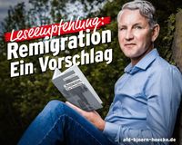 Bild: Screenshot Internetseite: "https://afd-bjoern-hoecke.de" / Eigenes Werk