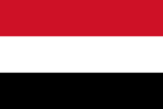 Flagge vom Jemen