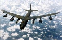 B-52G über den Wolken