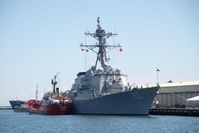 Archivbild: US Navy Arleigh Burke-Class Destroyer USS Roosevelt DDG 80 im Hafen von Gdynia, Polen. Bild: Wojciech Stróżyk / Legion-media.ru