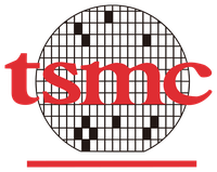 Taiwan Semiconductor Manufacturing Company, Limited (TSMC; chinesisch 台灣積體電路製造股份有限公司, Pinyin Táiwān Jītǐ Diànlù Zhìzào Gǔfèn Yǒuxiàn Gōngsī, kurz 台積電, Táijī Diàn), Logo