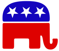 Logo der Partei Die Republikaner (USA)