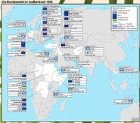 Auslandseinsätze der Bundeswehr seit 1990: Deutsche Soldaten sind nach 1945 wieder weltweit im Kriegseinsatz