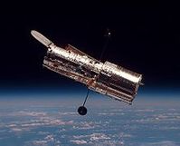 Hubble-Weltraumteleskop, aufgenommen von der STS-82-Mission. Bild: NASA