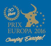 PRIX EUROPA 2016 - Logo  "Bild: rbb"