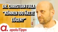 Bild: SS Video: "Interview mit Dr. Christian Fiala: “Können 100 Ärzte lügen?”" (https://tube4.apolut.net/w/n2WmqvZZG5vAhYAGBo9b1L) / Eigenes Werk