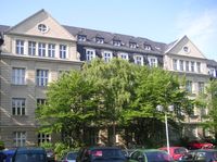 Das erste Hauptgebäude der FU Berlin: das ehemalige Kaiser-Wilhelm-Institut für Biologie