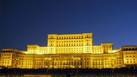 Der Parlamentspalast in Bukarest (Rumänien)