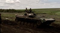 Archivbild: Ukrainisches Militär auf einem Schützenpanzer BMP-3 Bild: Gettyimages.ru / Vincenzo Circosta/Anadolu Agency