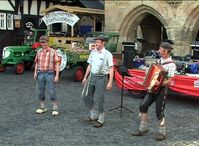 Die "Basaltköpp" aus Freiensteinau im Vogelsberg beim Finale auf dem Marktplatz. Bild: ExtremNews / Thorsten Schmitt