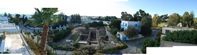 Karthago (Tunesien), Rue Ibn Chabâat. Grabungsgelände von Norden (2012). Im Schutz der römischen Mauern konnten 8 m unter heutigem Niveau die ältesten Belege für eine Besiedlung freigelegt werden Quelle: Christoph Baur, Innsbruck (idw)